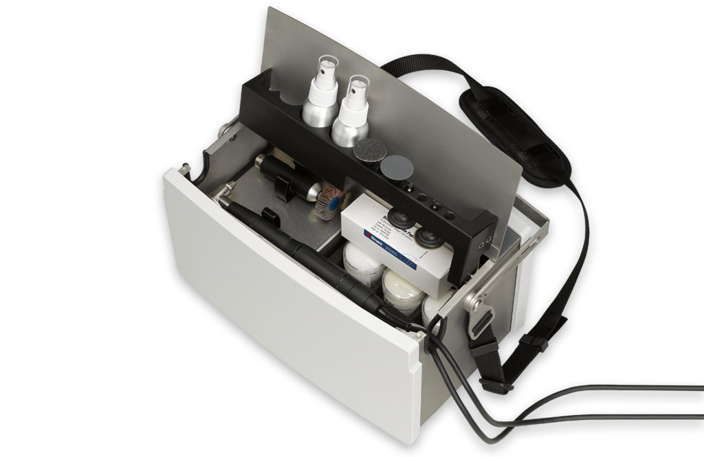 TransPol-5 portable, non-destructive metallographic grinding/polishing machine